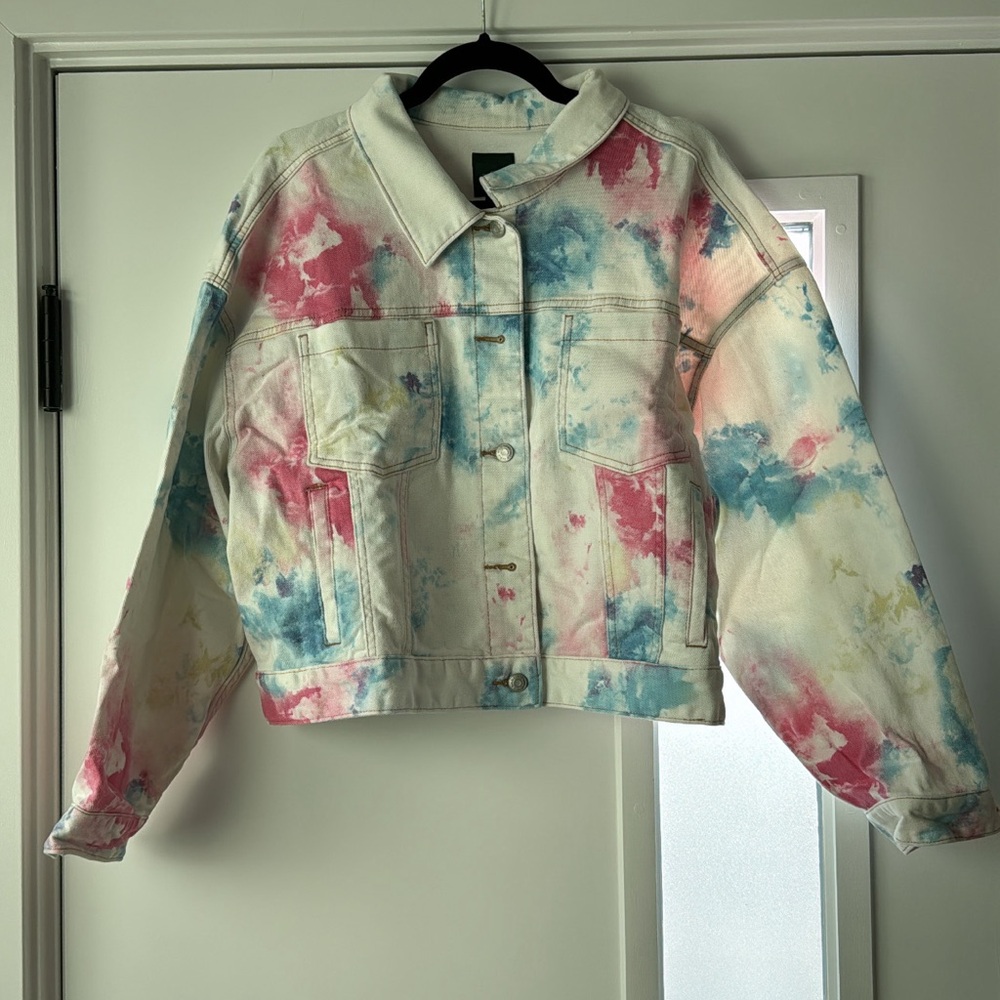 Wild Fable Tie-Dye Denim Jacket